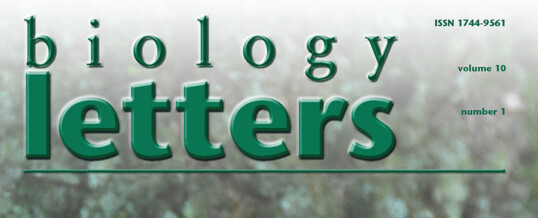 Hopkins Lab research makes the cover of BioLetters